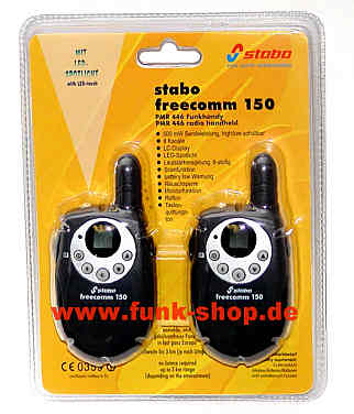Paar PMR-Mobilfunkgerte Stabo freecomm 150