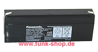Panasonic-Blei-Gel-Akku 12V 2,2Ah